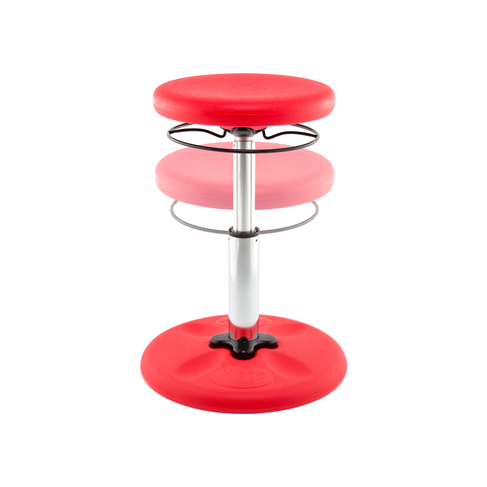 Kids Adjustable Wobble Chairs Red