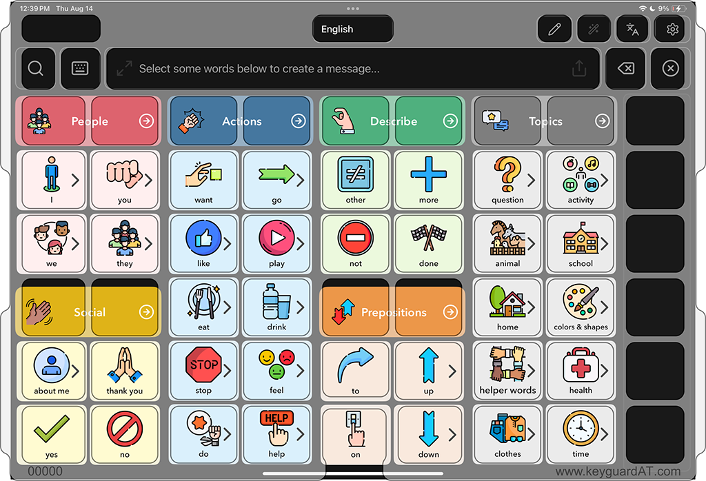 Keyguards for iPads