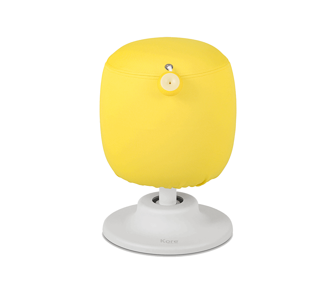 Kids Adjustable Pivot Stool Yellow Small - 7