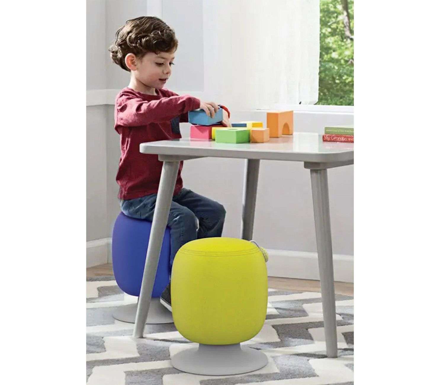 Kids Adjustable Pivot Stool - 5