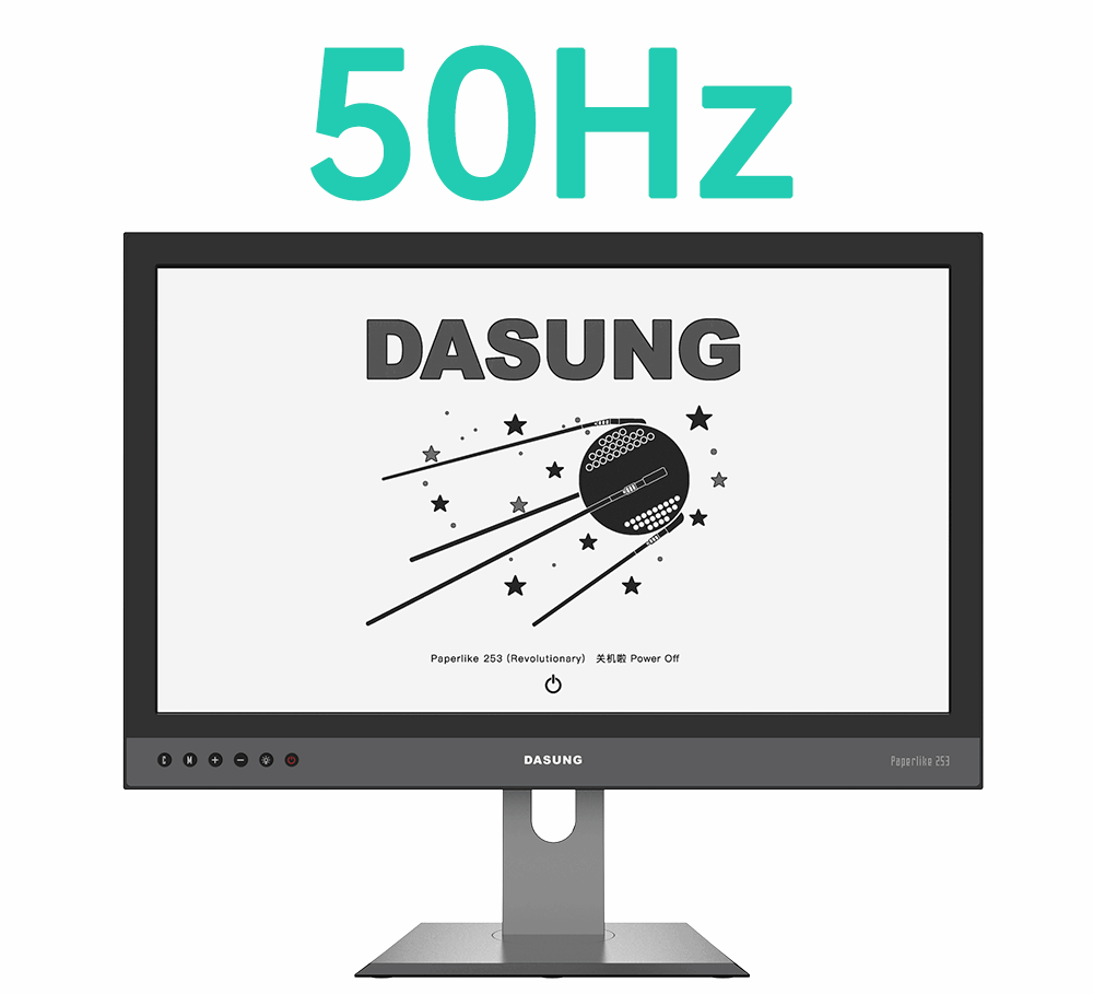 DASUNG Paperlike 253 (Revolutionary): World First Ultra-fast 50 Hz 25.3" Special Needs Computers - 1
