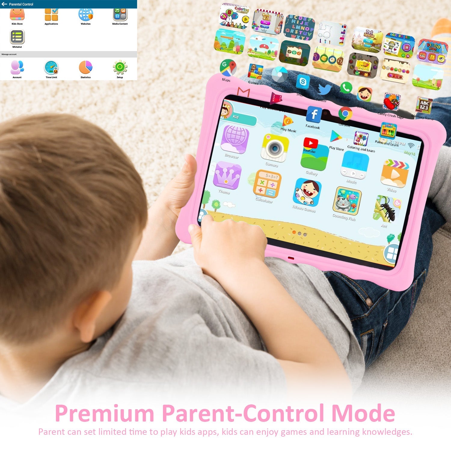 Veidoo 10 inch Kids Tablet - 5