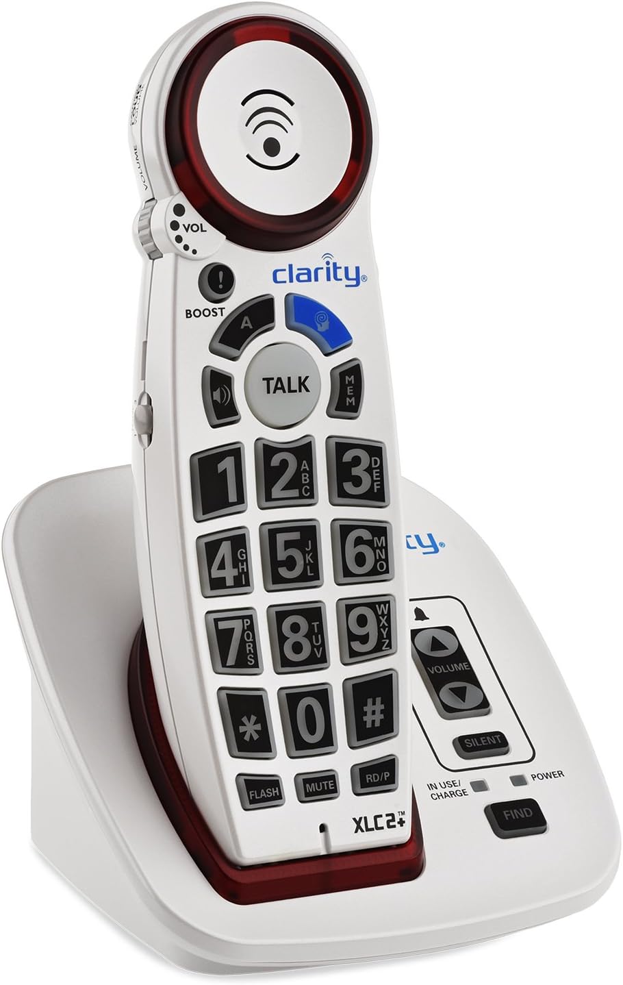 CLARITY XLC2PLUS AMPLIFIED (50+dB) INCOMING & OUTGOING (15dB) TALKING CALLER ID SPEAKERPHONE