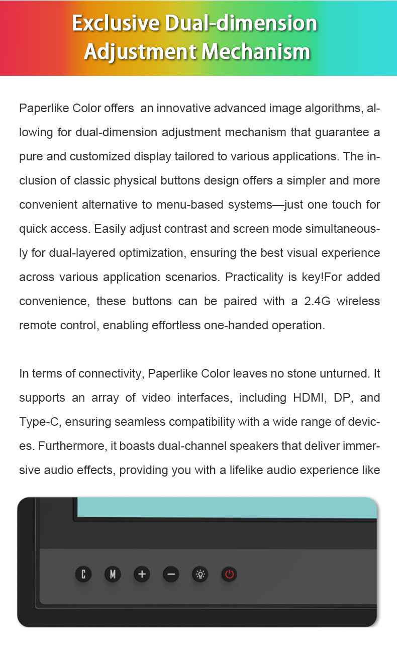 Dasung Paperlike Color (Revolutionary): World First Ultra-fast Color E-ink Monitor - 17