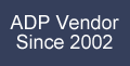 ADP Vendor since 2002