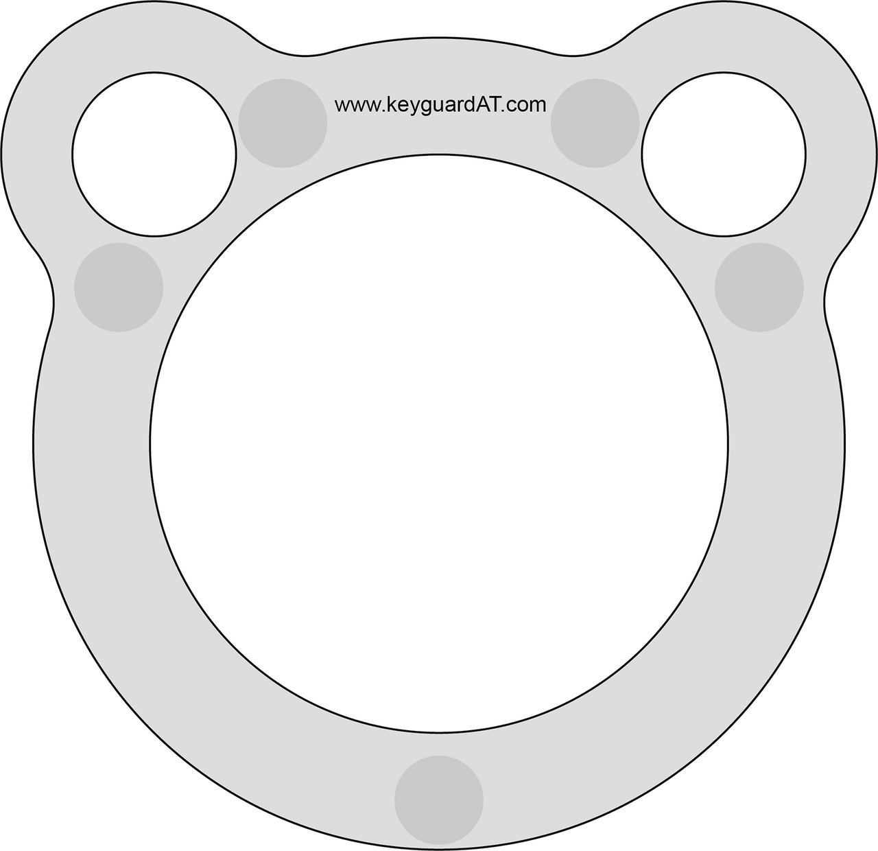 BIGtrack 2 AAC Switch Access Trackball Mouse with BIGtrack Guard - 2