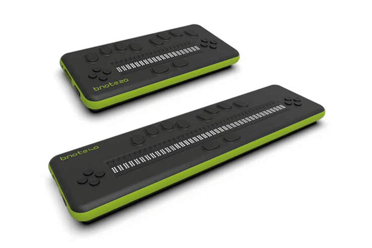 b.note 20 or 40 Cell Refreshable Braille Display with Note Taking - 1