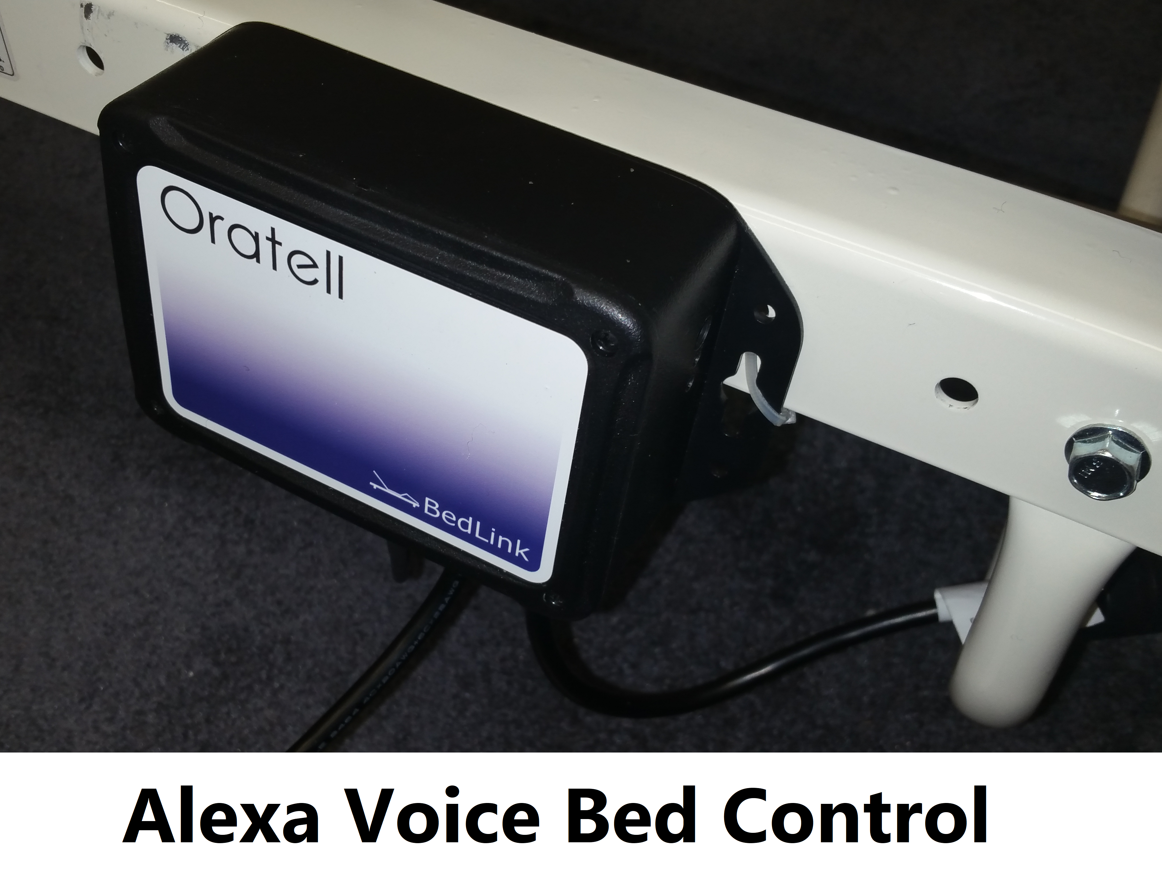 Alexa Voice Control Invacare Hospital Bed SC900 DLX Rev A Oratell Advanced Home Automation