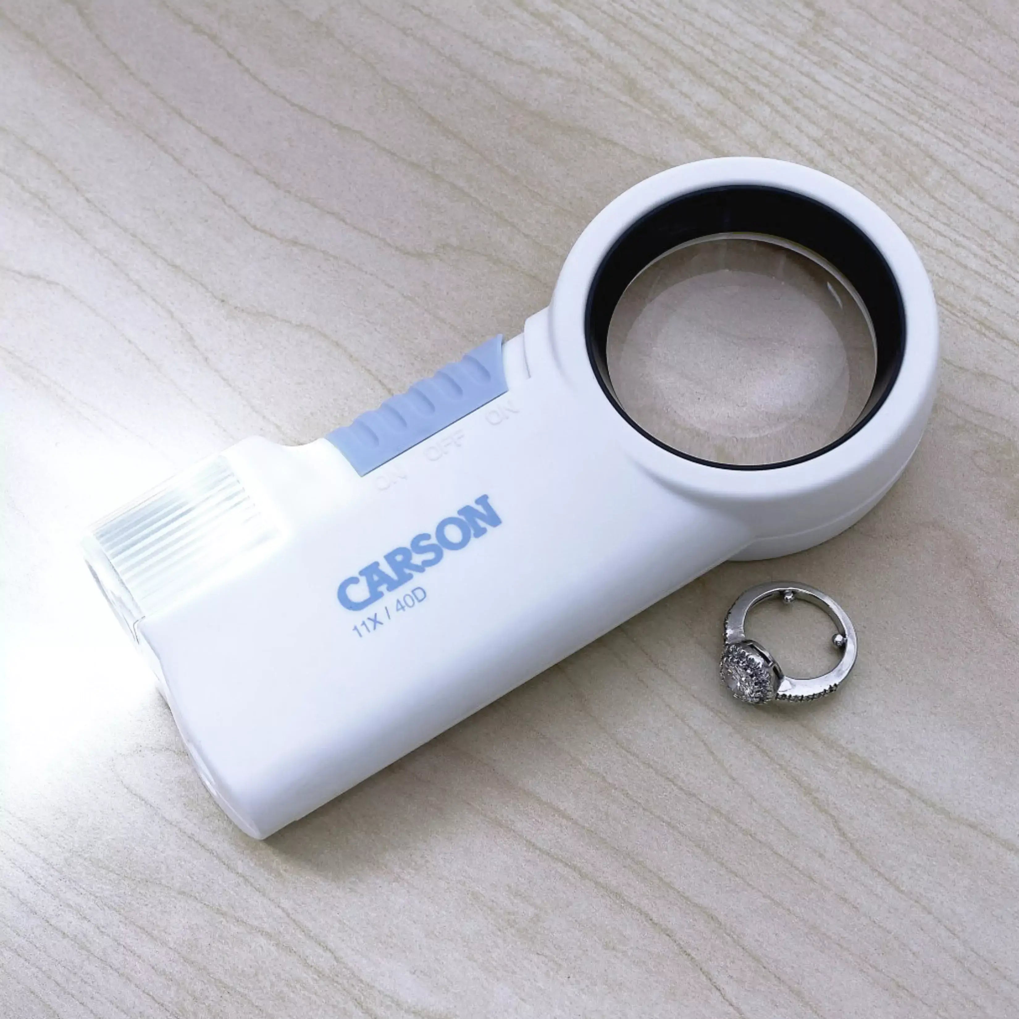 Carson MagniFlash 11x Magnifier Flashlight - 2