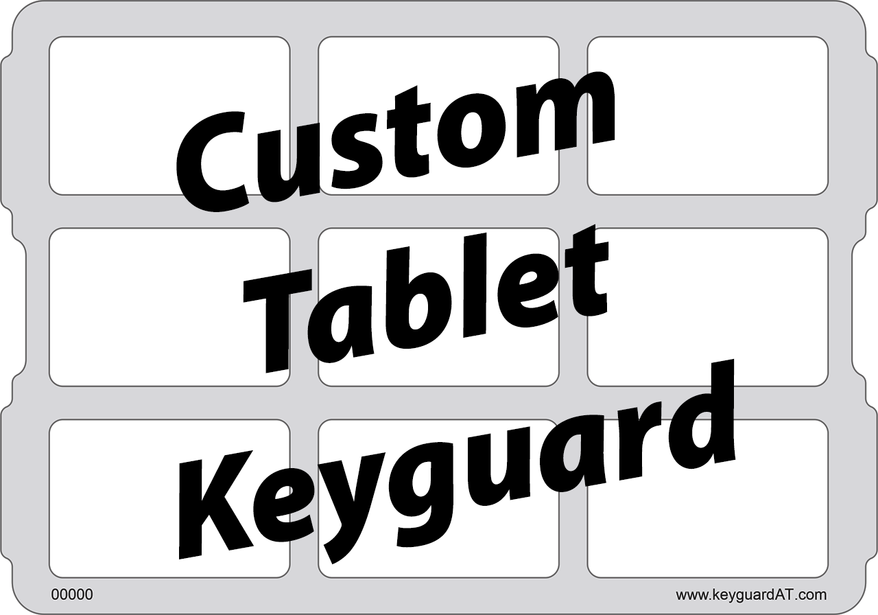 custom tablet keyguard