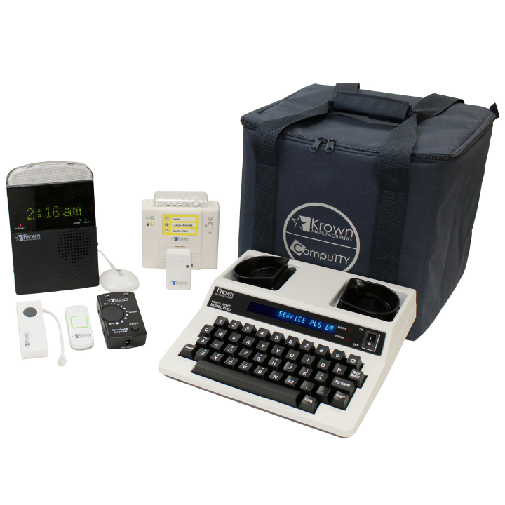 Krown ADA Deluxe Hotel Kit with Visual Emergency Notification
