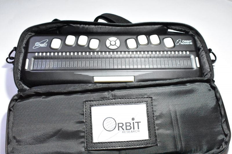 Orbit Reader 40 Padded carrying case