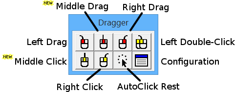 Dragger AAC Mouse Button Utility for Windows