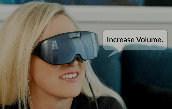 IrisVision Inspire voice control