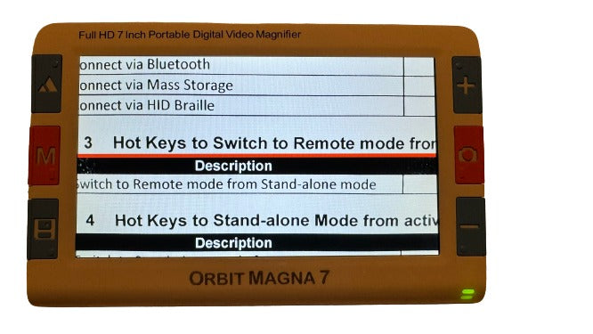 Orbit Magna 7 – Handheld Electronic Magnifier - 3