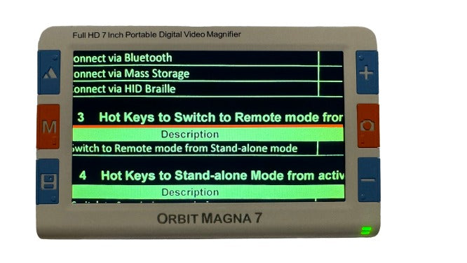 Orbit Magna 7 – Handheld Electronic Magnifier - 4