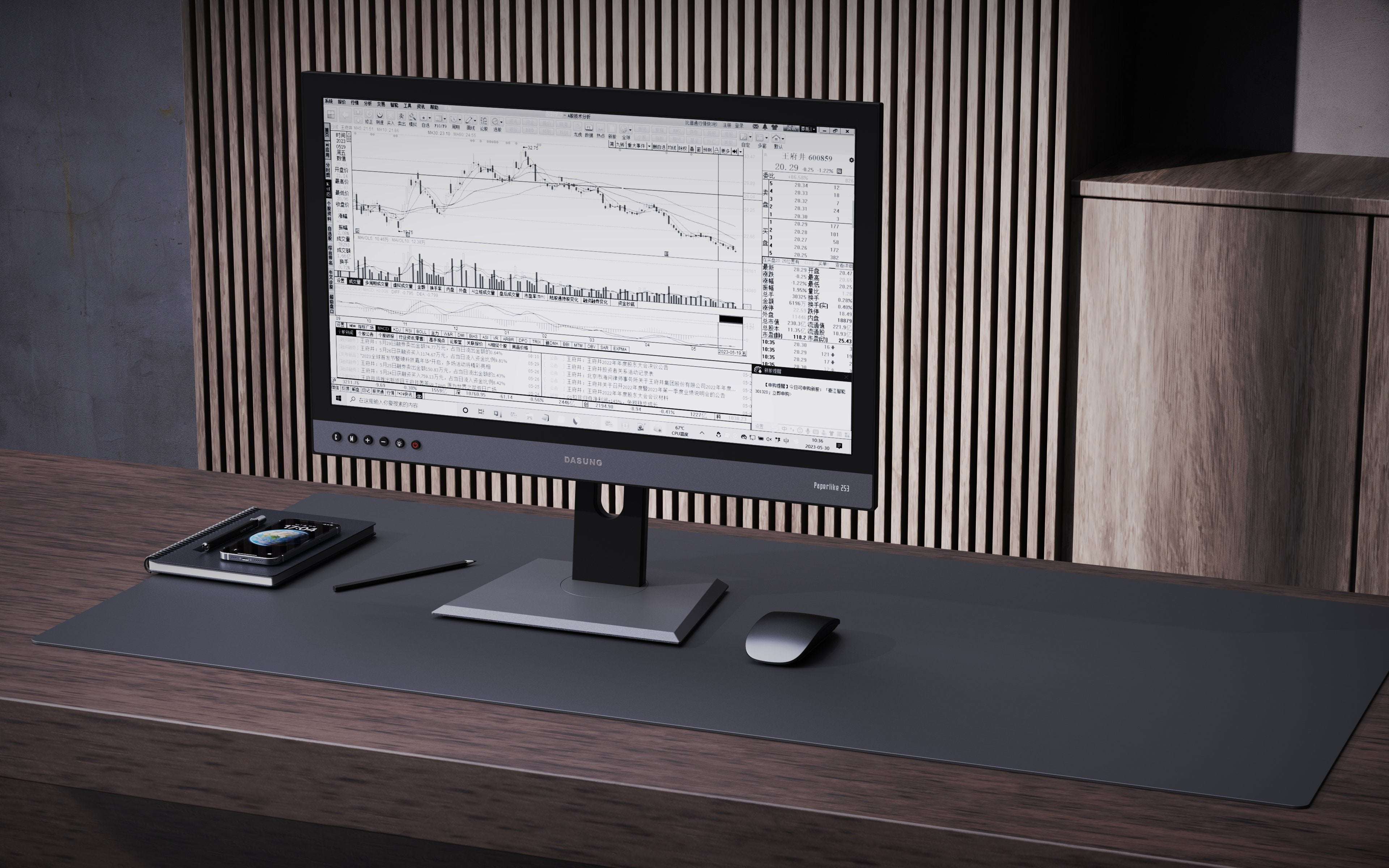 DASUNG Paperlike 253 (Revolutionary): World First Ultra-fast 50 Hz 25.3" Special Needs Computers - 9