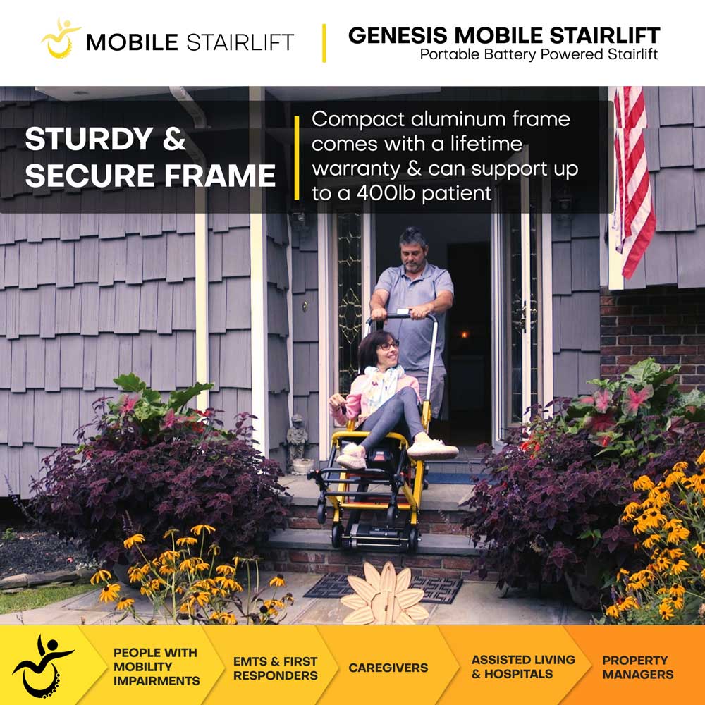 Genesis Mobile Stairlift sturdy