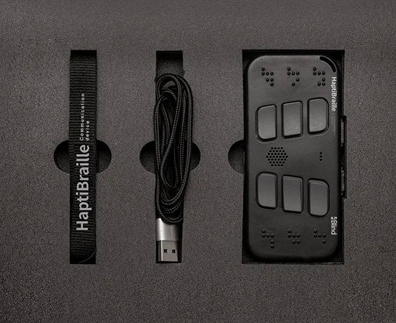 HaptiBraille Communicator 2.0 Deaf-Blind Communicator Special needs Computers - 1