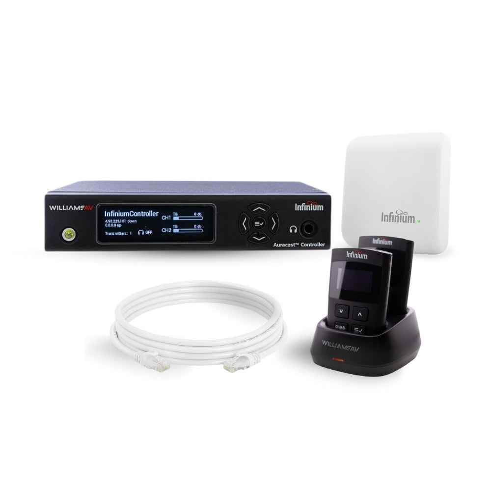 Williams Auracast - System with 2 Receivers
