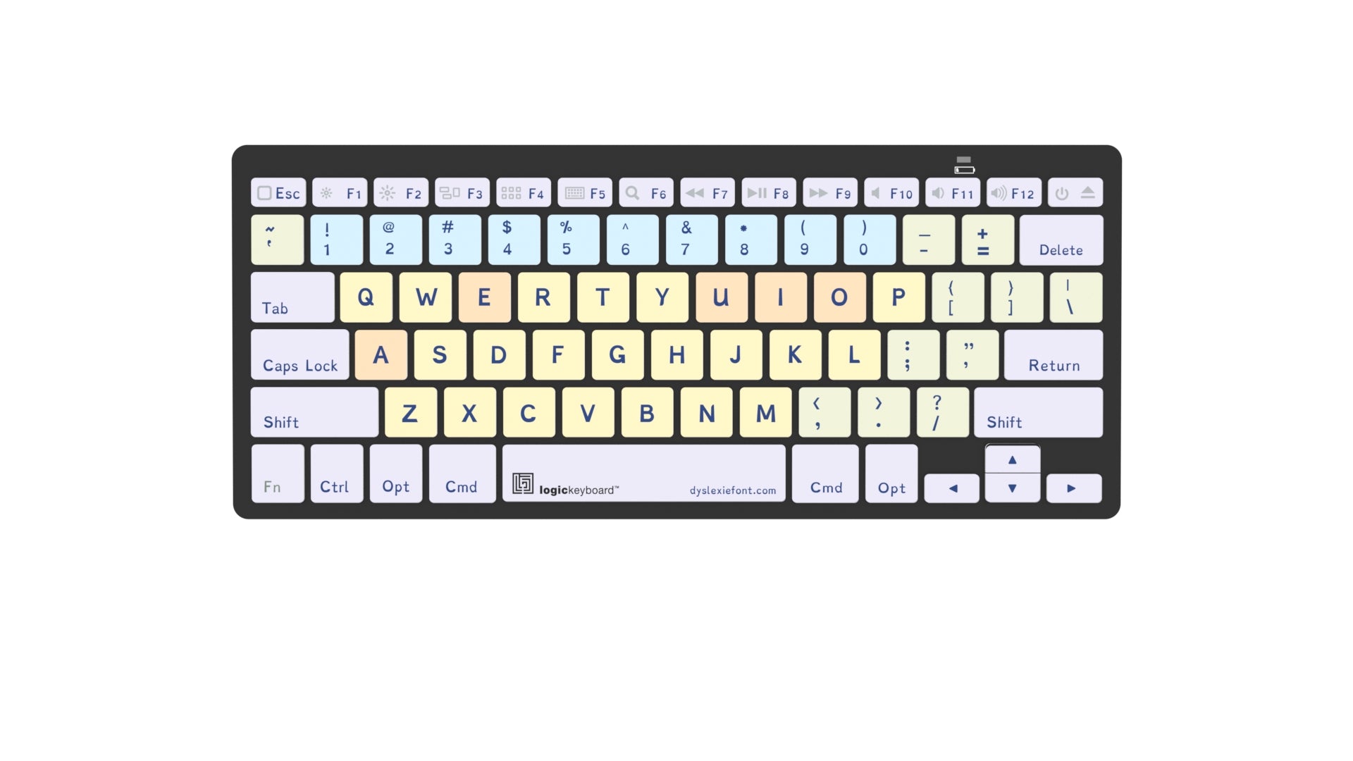 Dyslexie Mini Bluetooth Keyboard LogicKeyboard