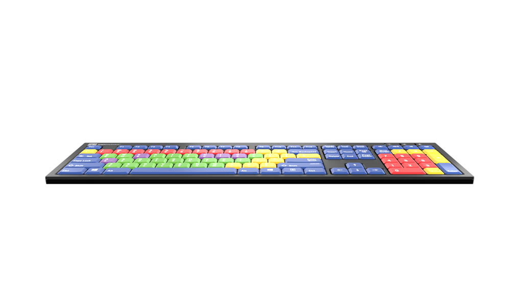 Kids Learning Board NERO Slimline Keyboard – Windows US American English - 4