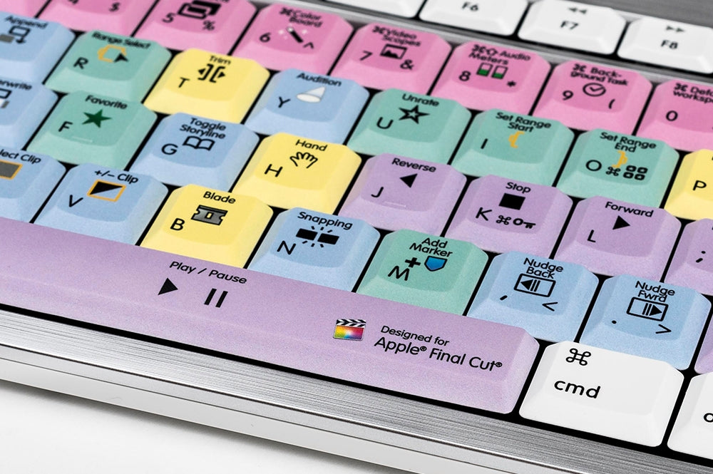 Final Cut Pro X - Mac Advance Line Keyboard Keys