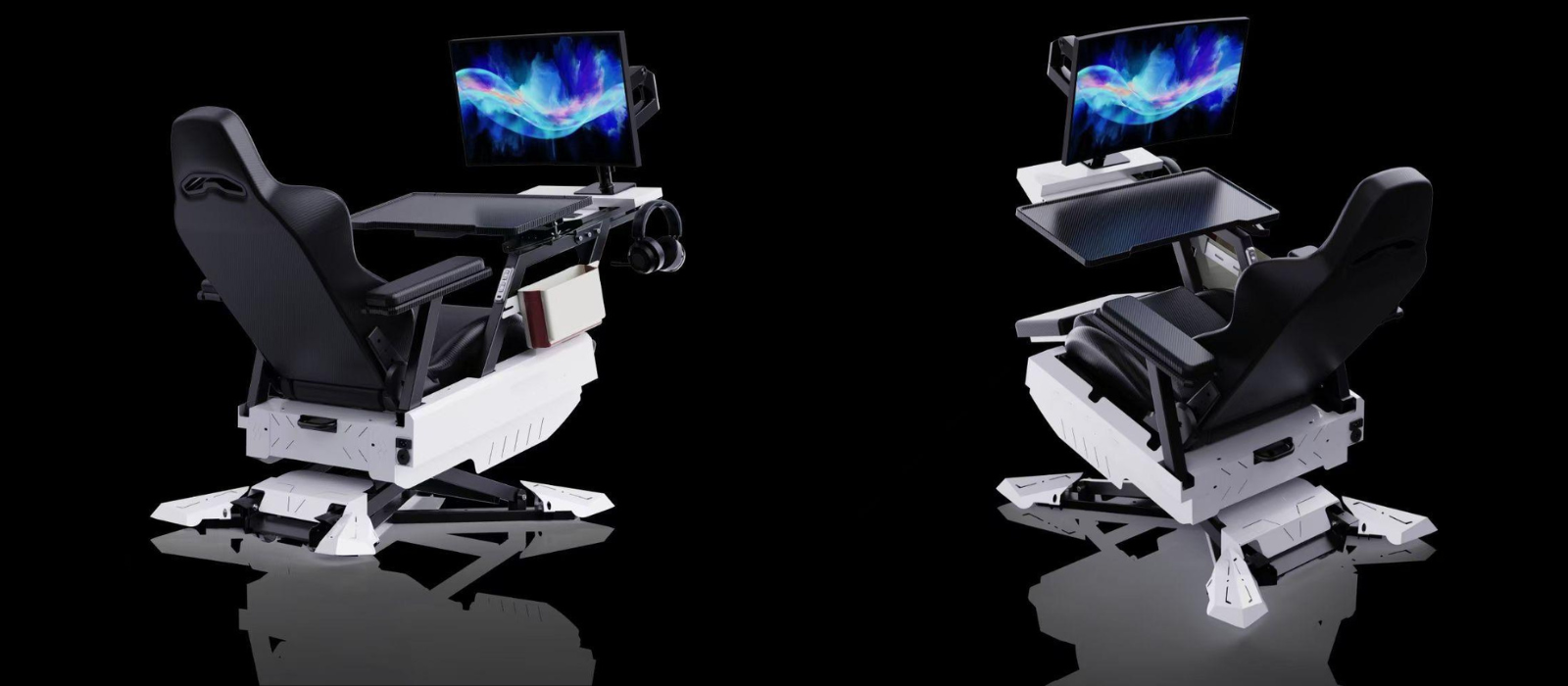 SpineDesk Zero Gravity Ergo Work Station - 21