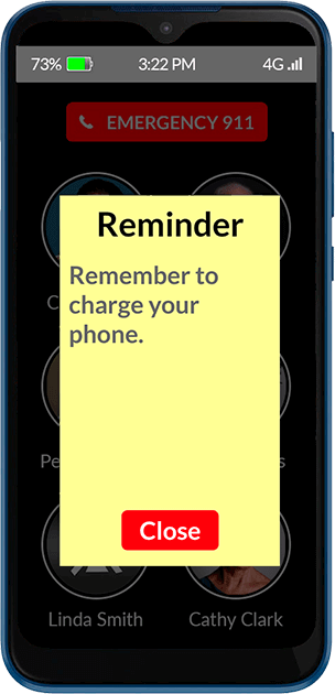 RAZ Memory Cell Phone reminder