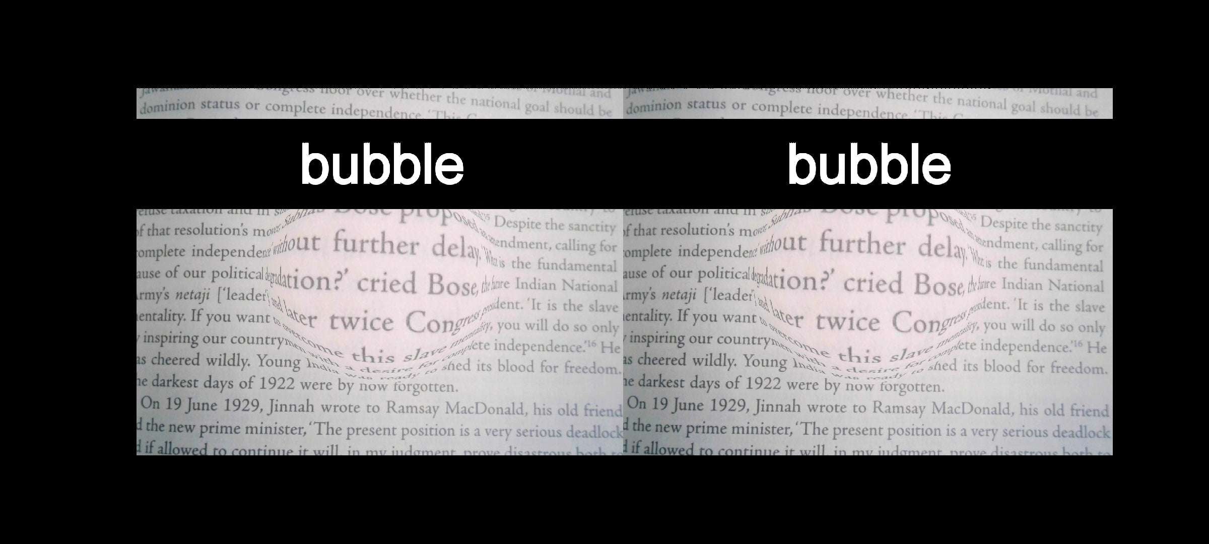 IrisVision Inspire bubble