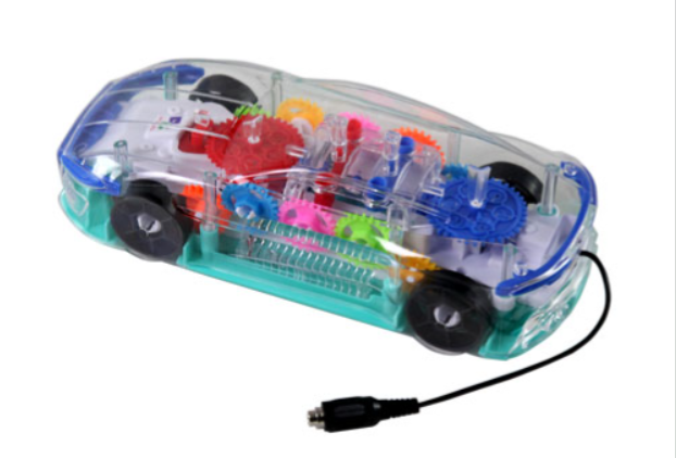 Enabling Light-Up Transparent Bump & Go Car