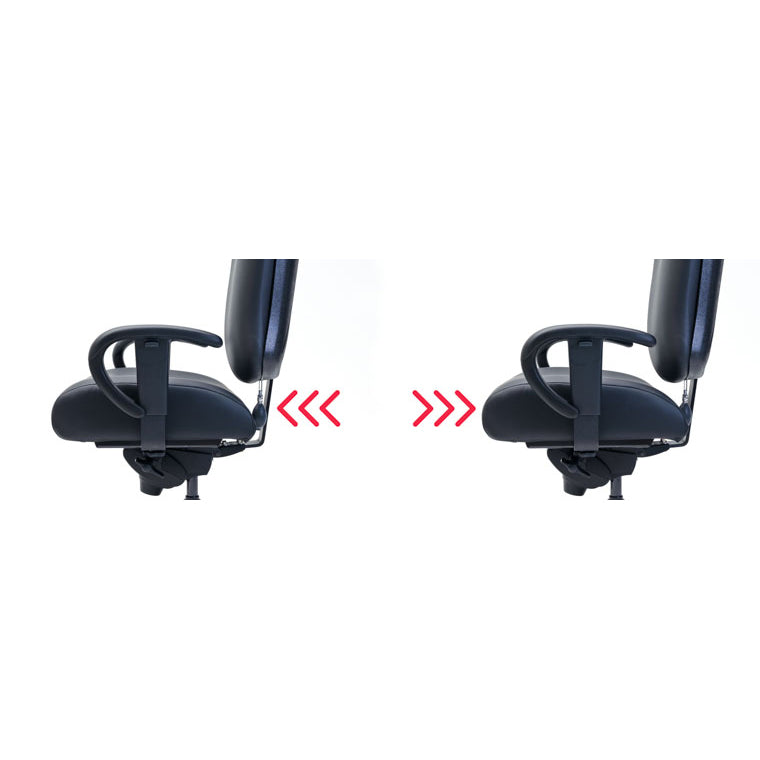 Concept Seating 3156HR Bariatric Chair Special Needs Computers - seat depth adjustment