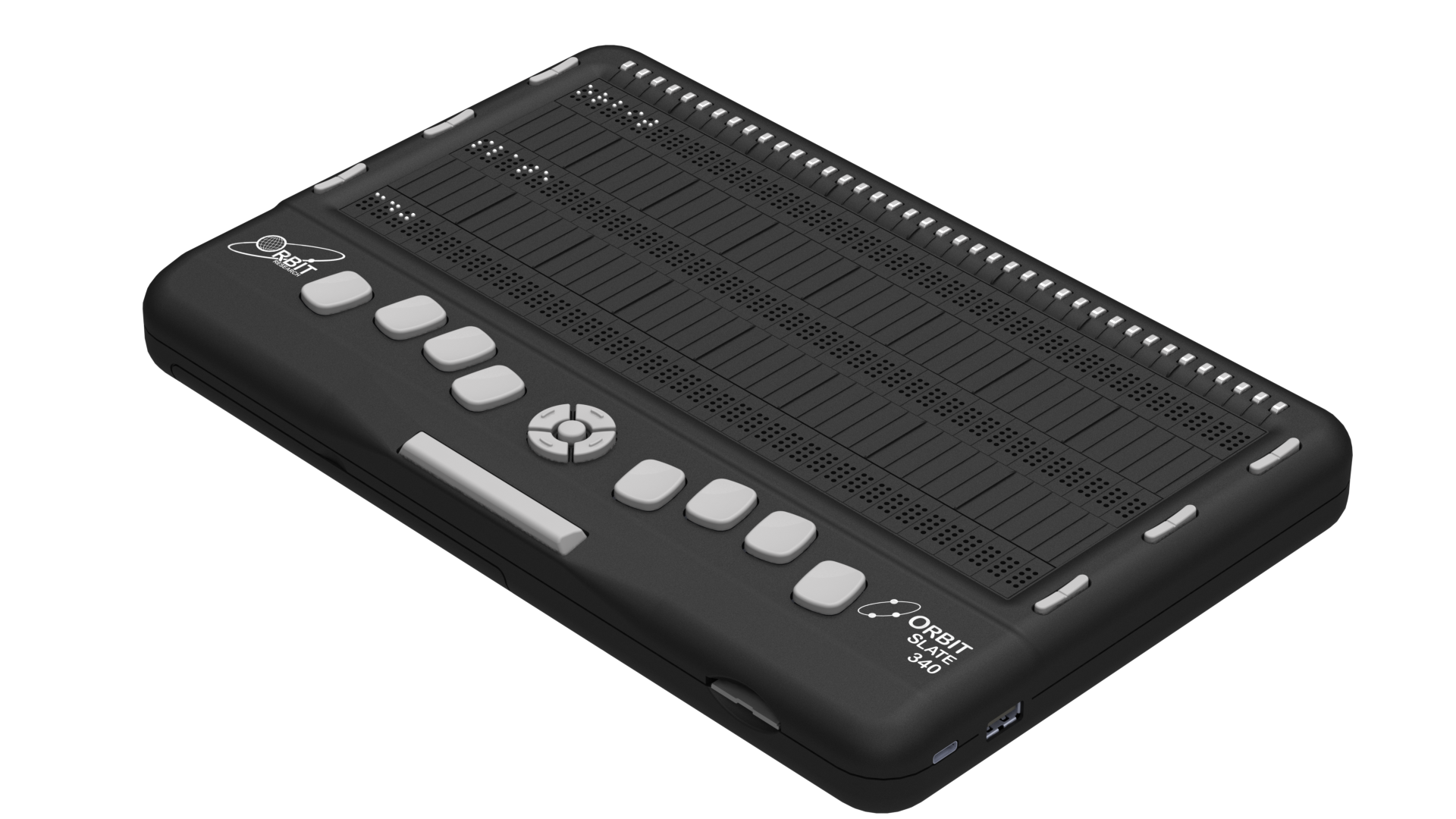 Orbit Slate 340 – Multi-line (3x40) Refreshable Braille Display - 2