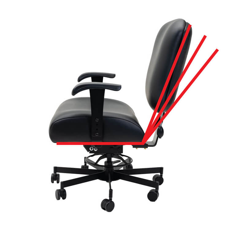 Concept Seating 3156HR Bariatric Chair Special Needs Computers - three position bariatric tilt