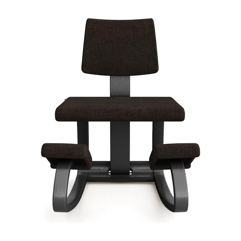 Varier Variable Plus Kneeling Chair Black Black Special Needs Computers - 6