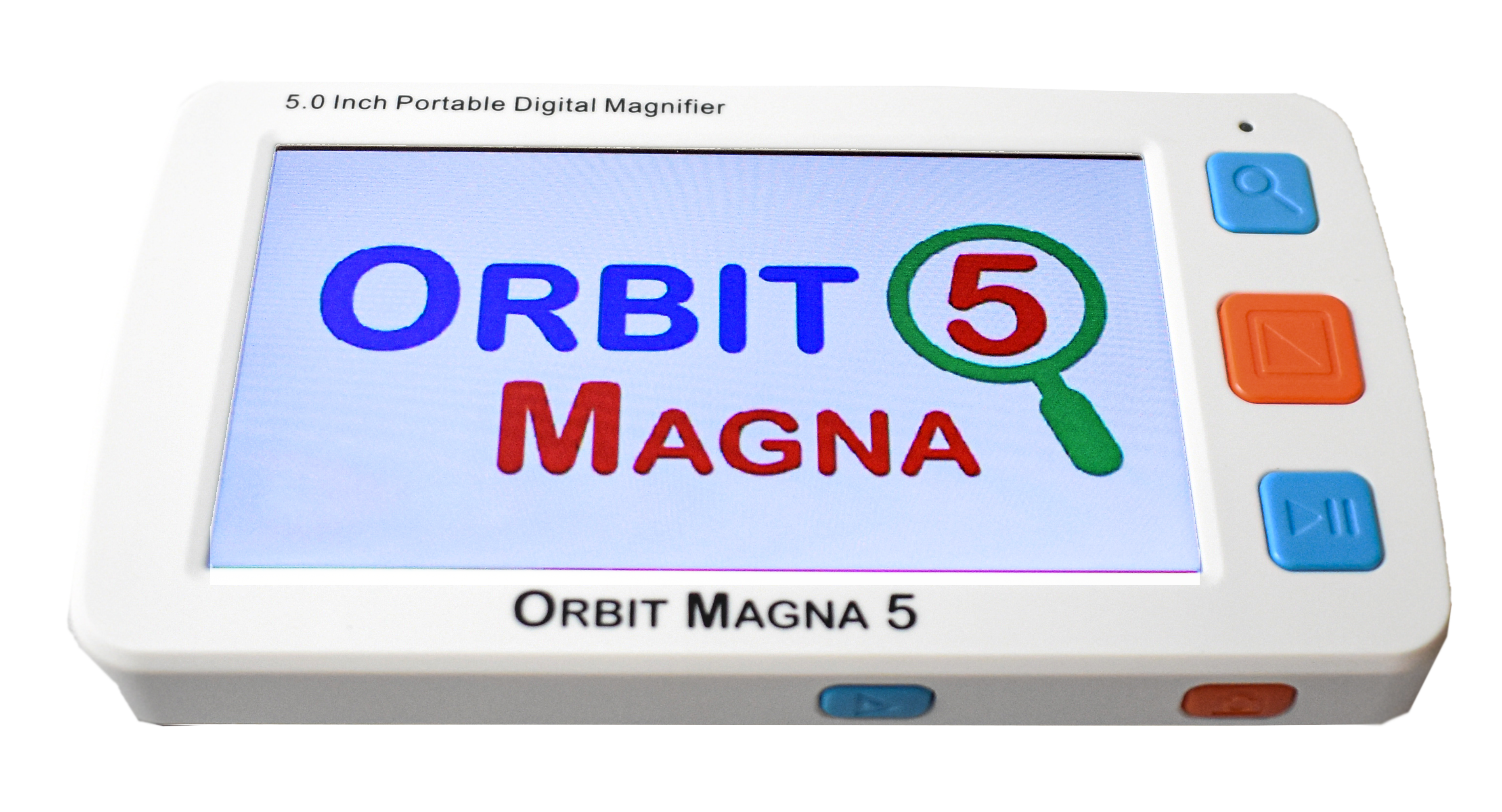 Orbit Magna 5 – Handheld Electronic Magnifier white front