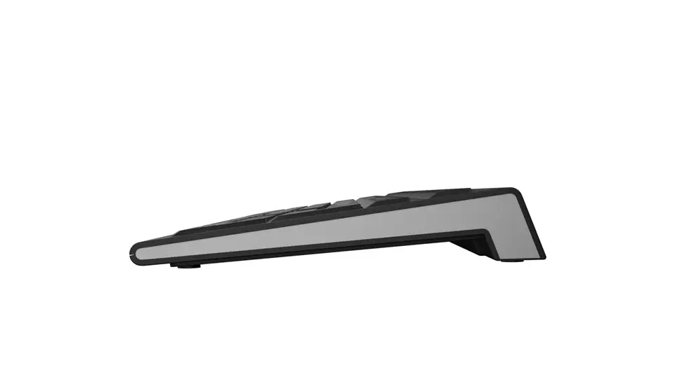 White on Black ASTRA2 Backlit Keyboard