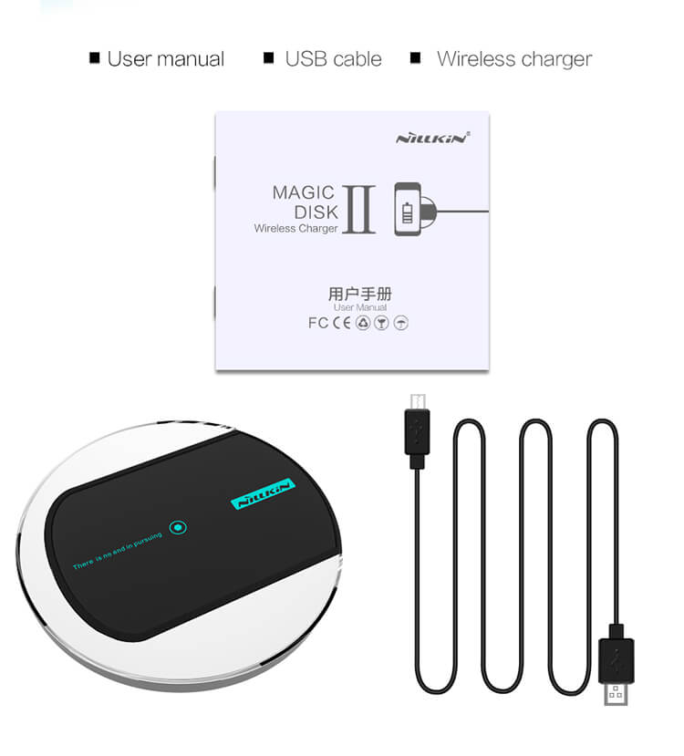 Wireless Charging Set for Memory Cell Phone