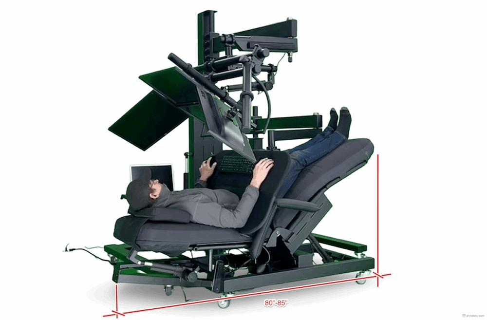 Zero Gravity Workstation 2c Special Needs Computers - 6