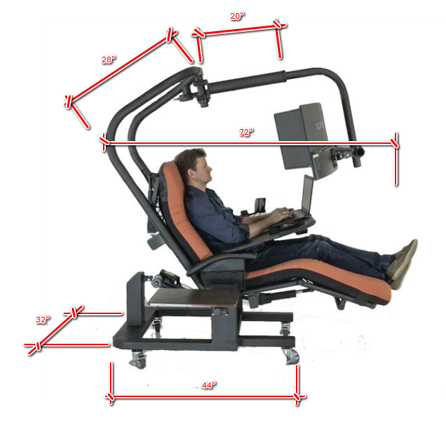 Zero Gravity Workstation 7a - Special Needs Computers - 15