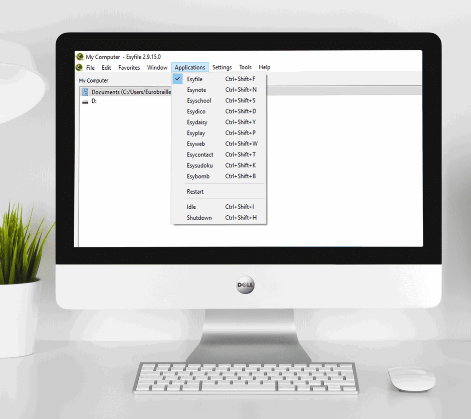 b.note 40 Light Braille Display Refreshable Braille Display Special Needs Computers - 10