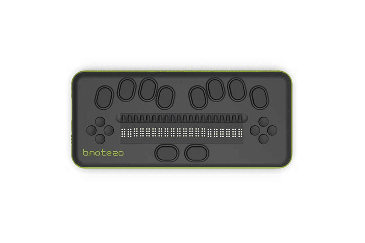 b.note 20 or 40 Cell Refreshable Braille Display with Note Taking - 4