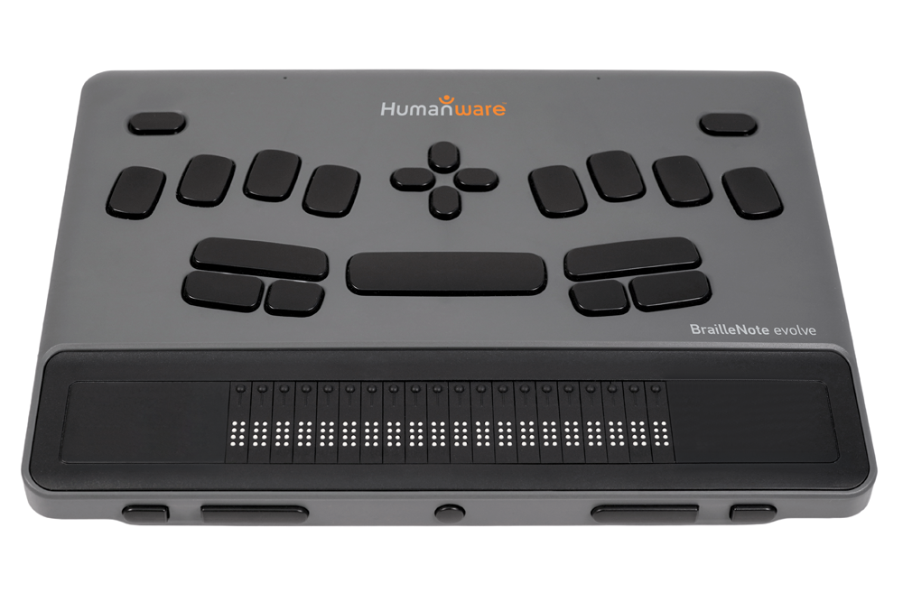 BrailleNote evolve 20 Special Needs Computers - 2