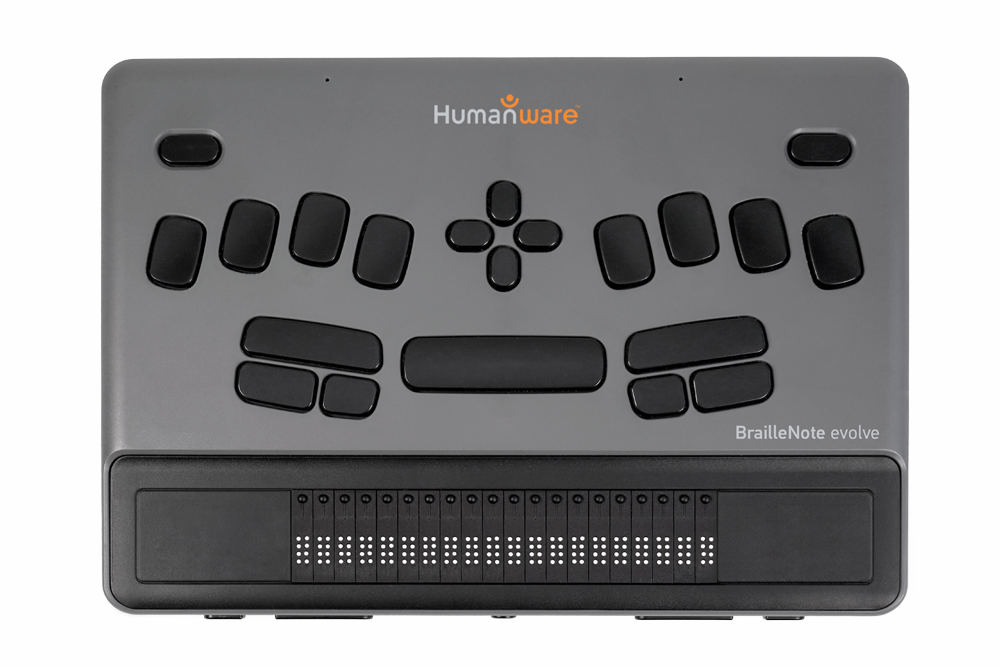 BrailleNote evolve 20 Special Needs Computers - 1