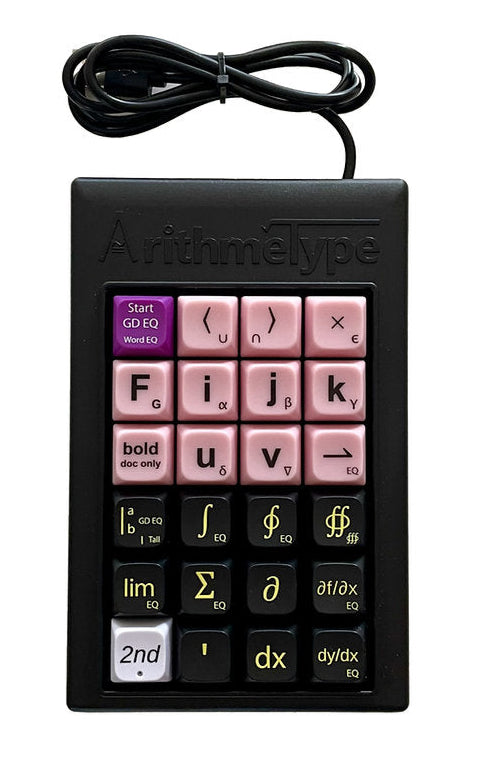 Keyboard For Math ArithmeType Calculus Keyboard