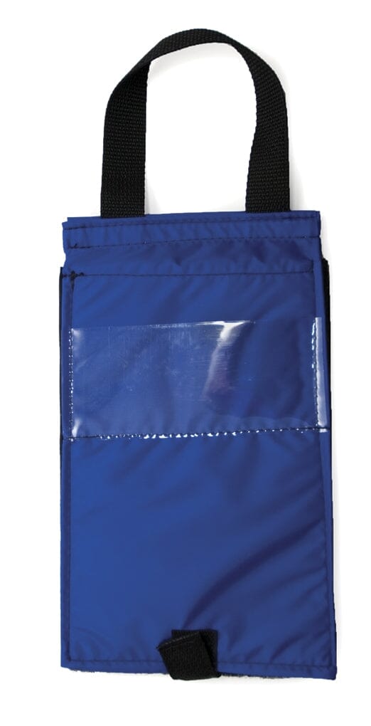 Communication Tote w/ Clear Pockets Blue - 1