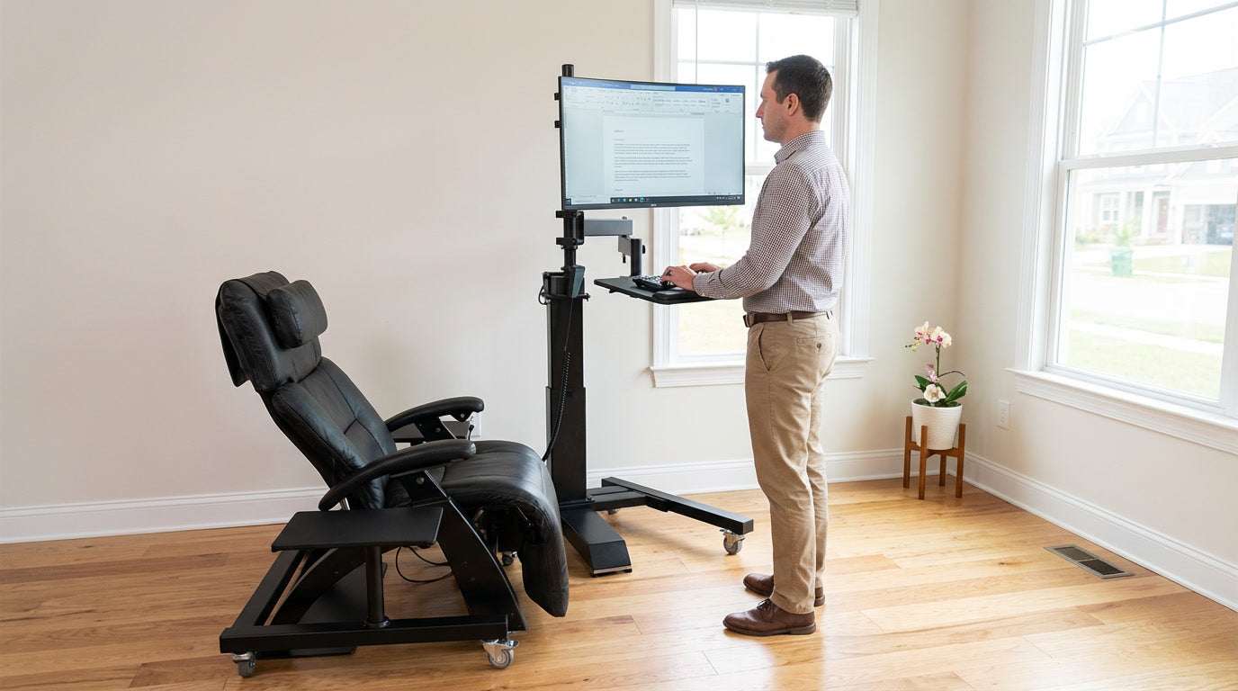 Reclining Chair Workstation - RCW-1