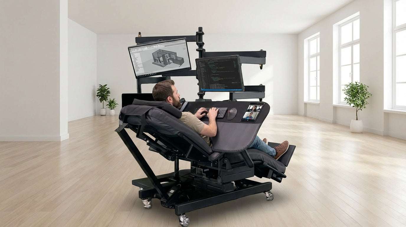 Zero Gravity Workstation 0b-1 Special Needs Computers - 2