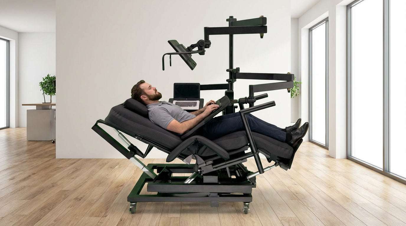 Zero Gravity Workstation 0b-Lift Special Needs Computers - 3