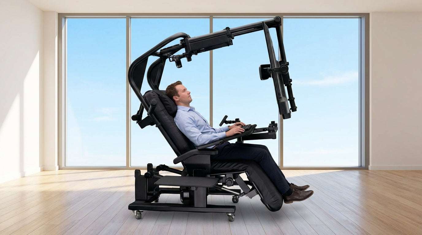 Zero Gravity Workstation 7B Special Needs Computers - 2